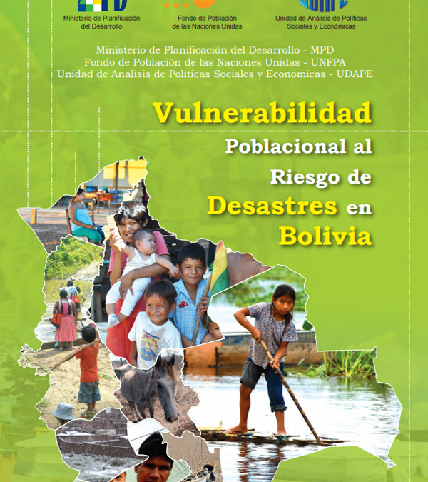Vulnerabilidad Poblacional al Riesgo de Desastres en Bolivia