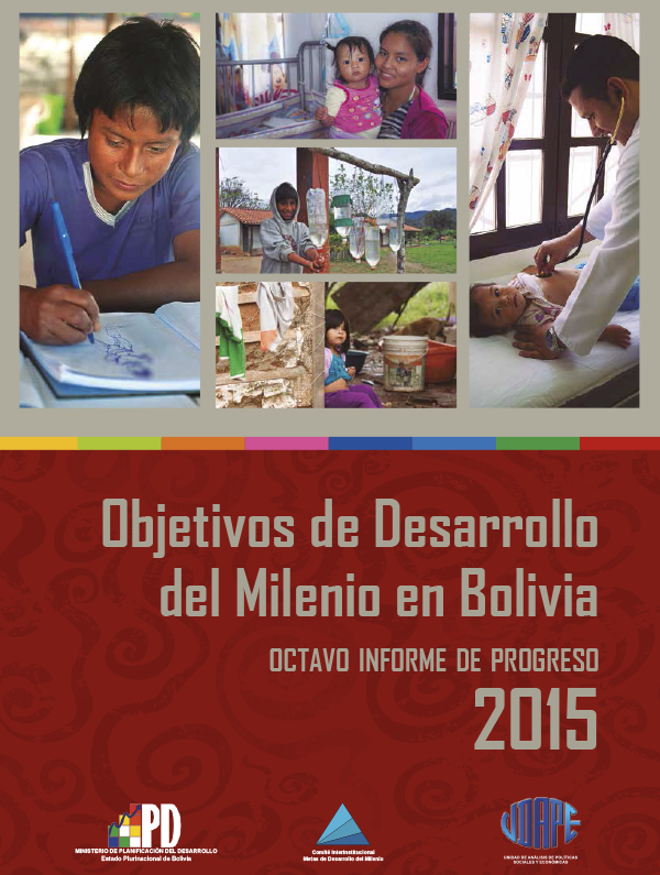 Objetivos de Desarrollo del Milenio en Bolivia, octavo informe de progreso 2015